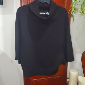 Cowl neck batwing sweater